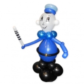 Фигура из шаров "Полицейский"