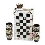 Подарочный набор из керамики "Шахматы"