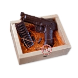 Подарочный набор "Шоколадный пистолет"