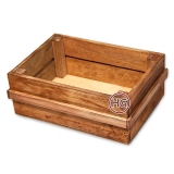 Деревянный ящик (коричневый)