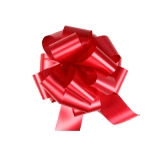 Декоративный бант-шар (красный)